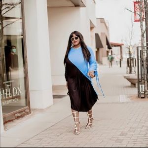 Zara color block dress